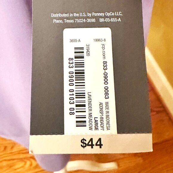 NWT WORTHINGTON-size L- long sleeves blouse- mock neck top - Picture 4 of 4